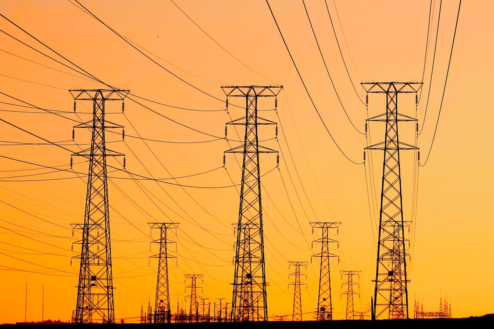 High-voltage transmission infrastructure