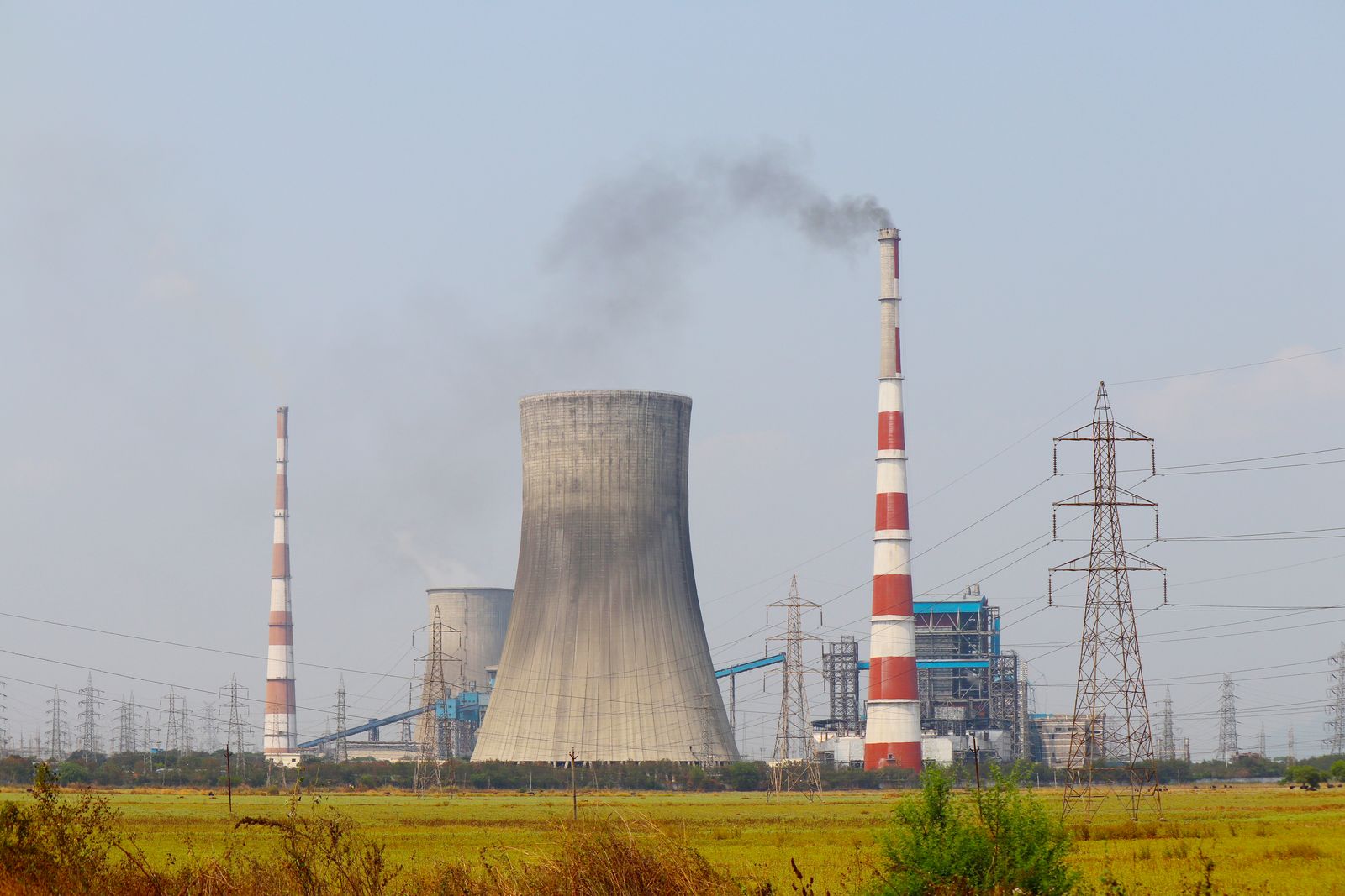 Thermal power generation plant in Neyveli, India